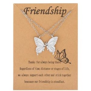 Butterfly Necklace 🦋 Friendship Jewelry